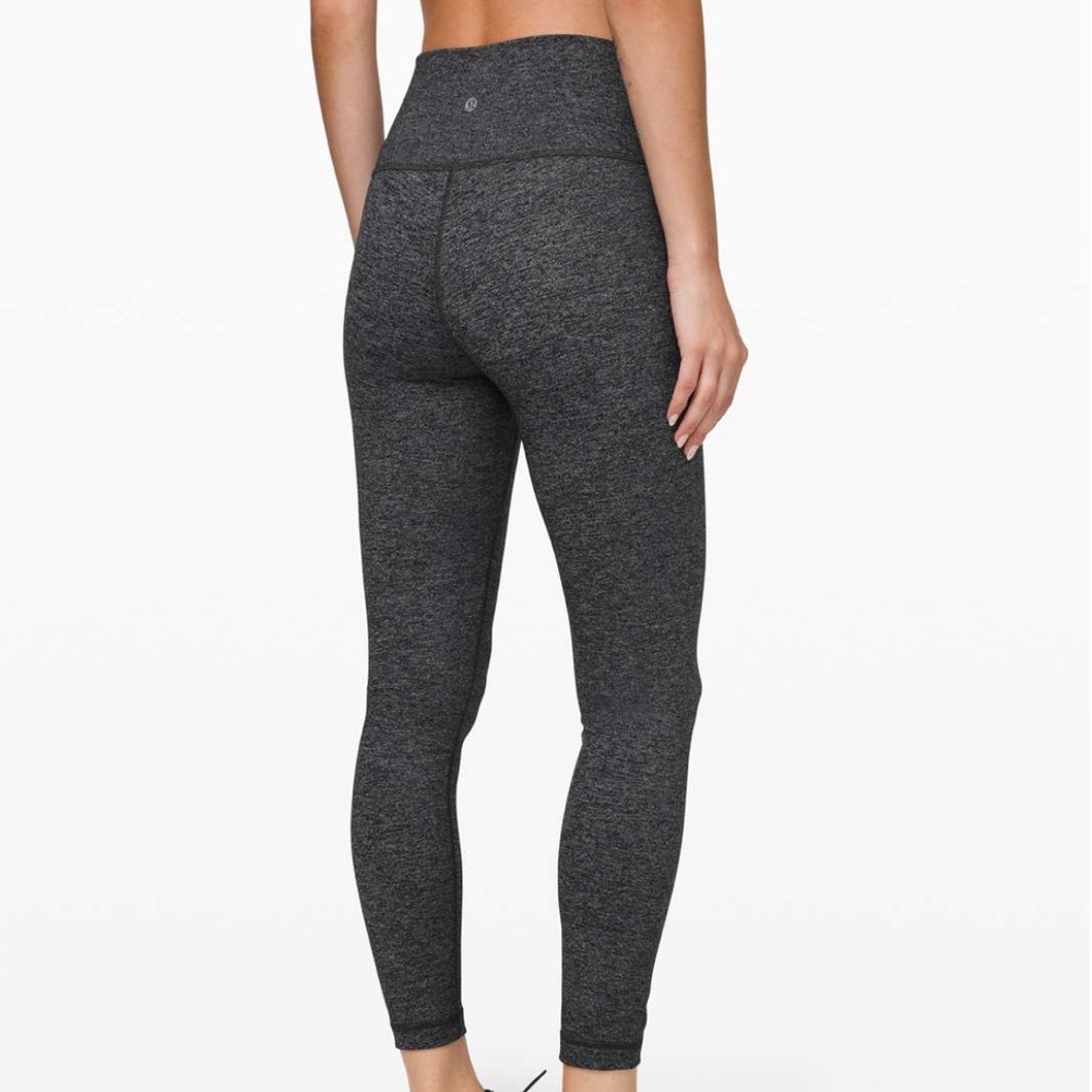 LULULEMON Wunder Under High-Rise Tight 25" *Heathered Black*